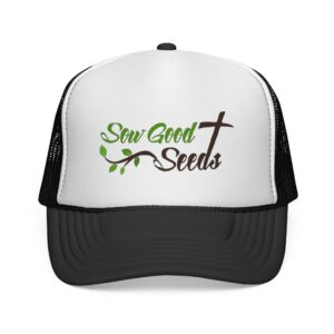 Sow Good Seeds Trucker Cap — Faith & Gardening Mesh Hat