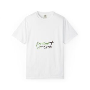 Sun and Seeds T-Shirt — Botanical Graphic Tee for Gardeners
