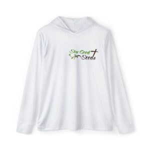 Men's 'Sow Good Seeds' Performance Hoodie — Lightweight Sports Warmup Top